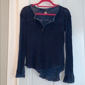 Free People long sleeved tee